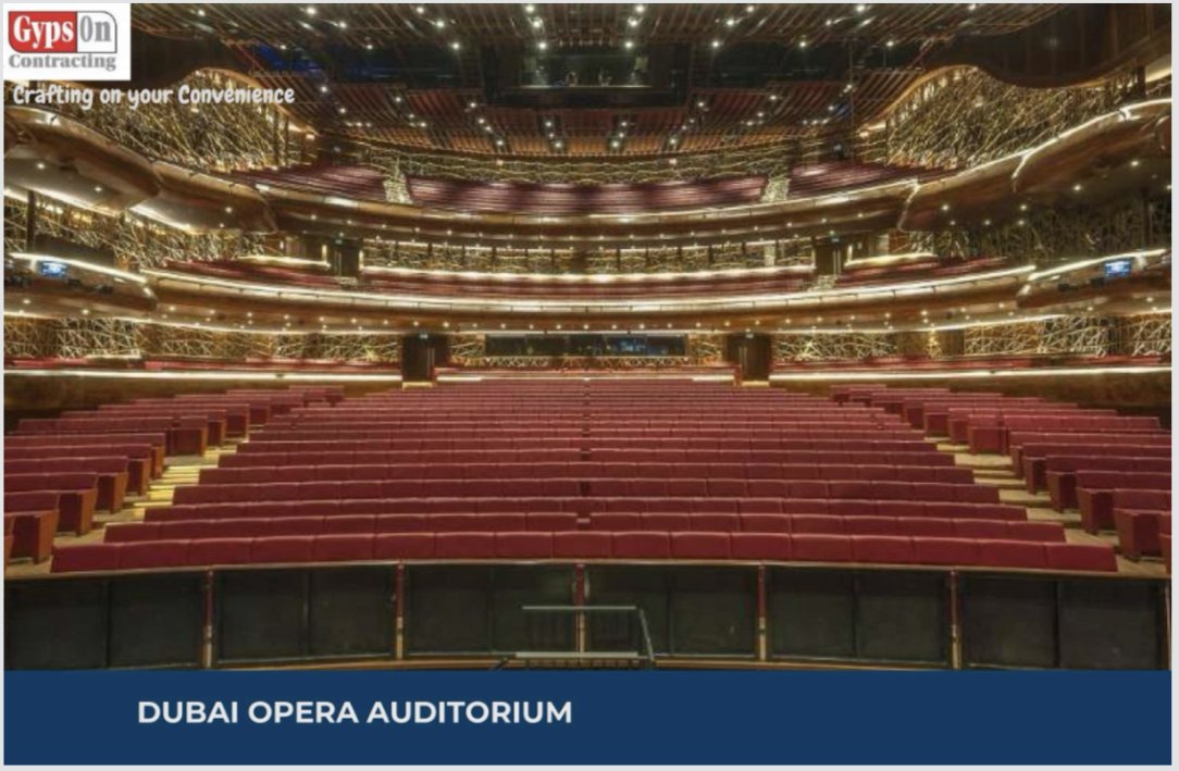 Dubai Opera Auditorium